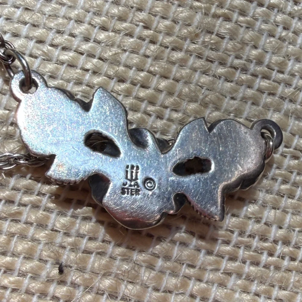 James Avery Sterling Silver Rose Necklace - Picture 6 of 6